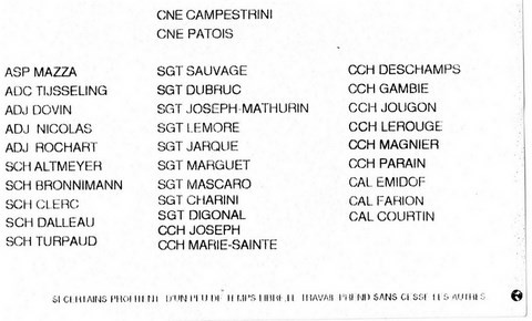 liste sma